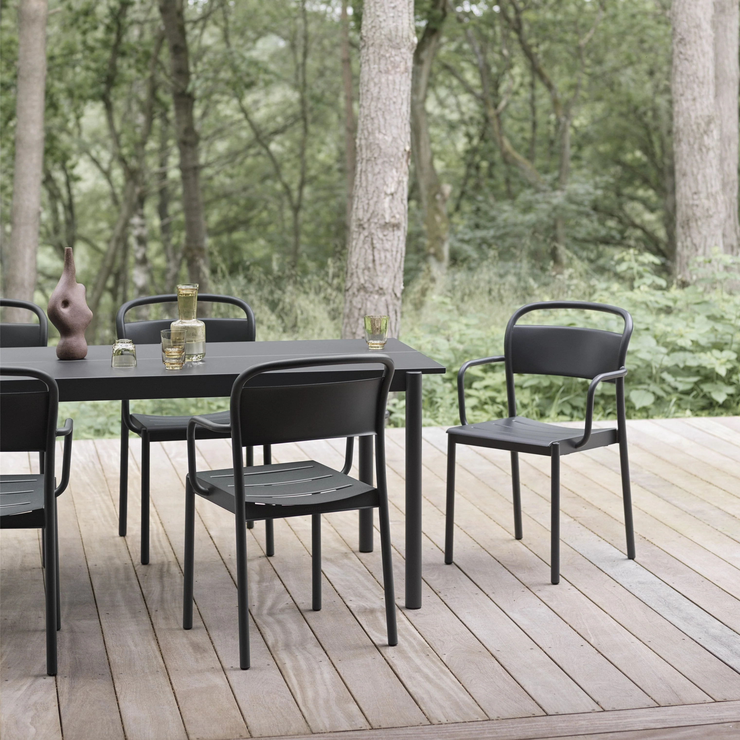 Muuto Linear Steel Outdoor Table - Image 10