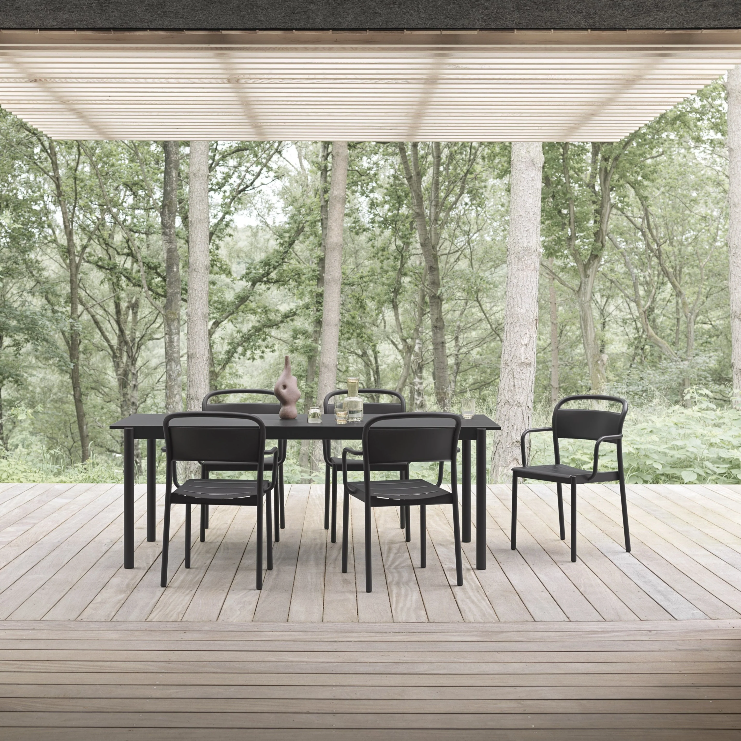 Muuto Linear Steel Outdoor Table - Image 9