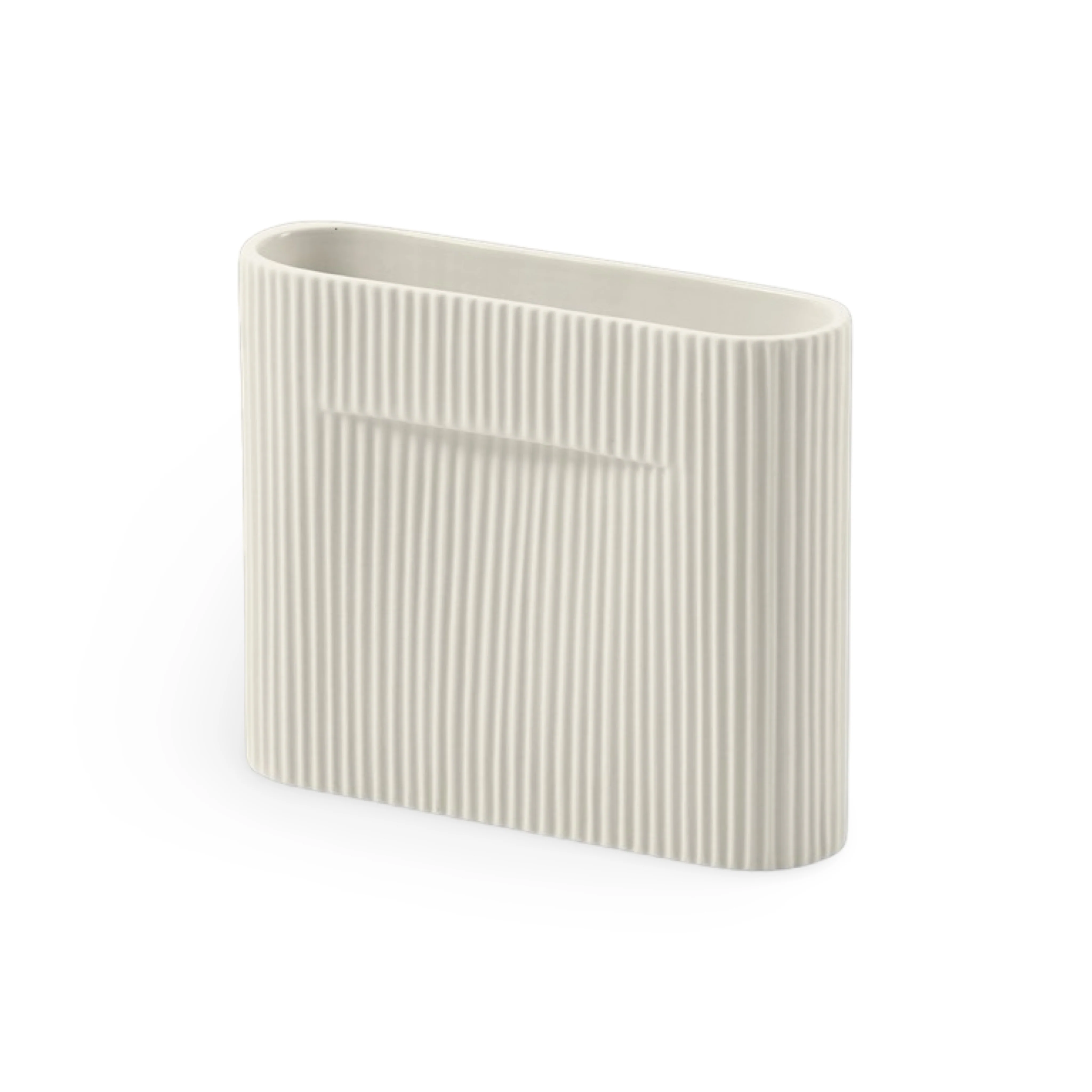 Muuto Ridge Vase 16.5cm - Off-White
