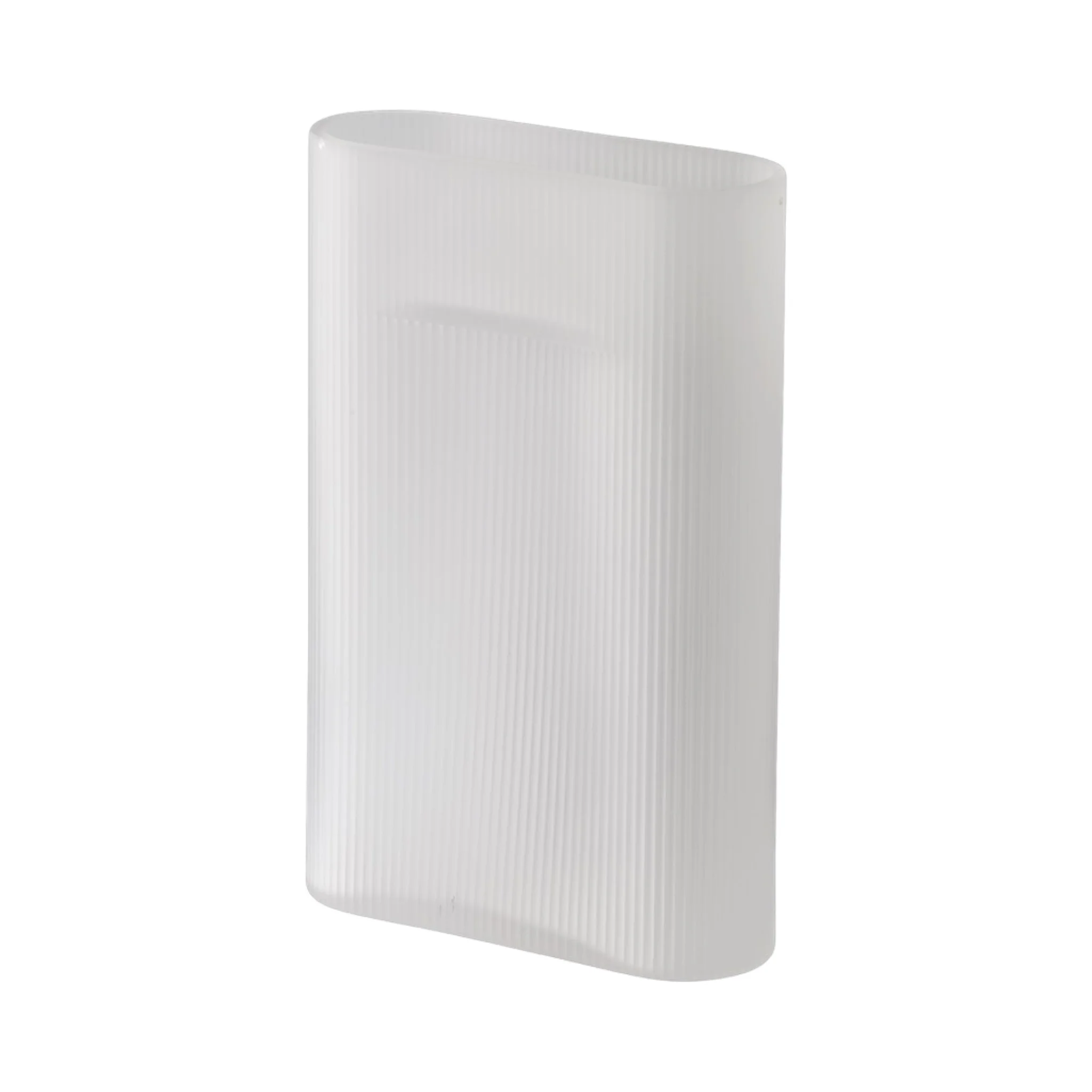 Muuto Ridge Vase Frosted Glass - H35cm - Image 3