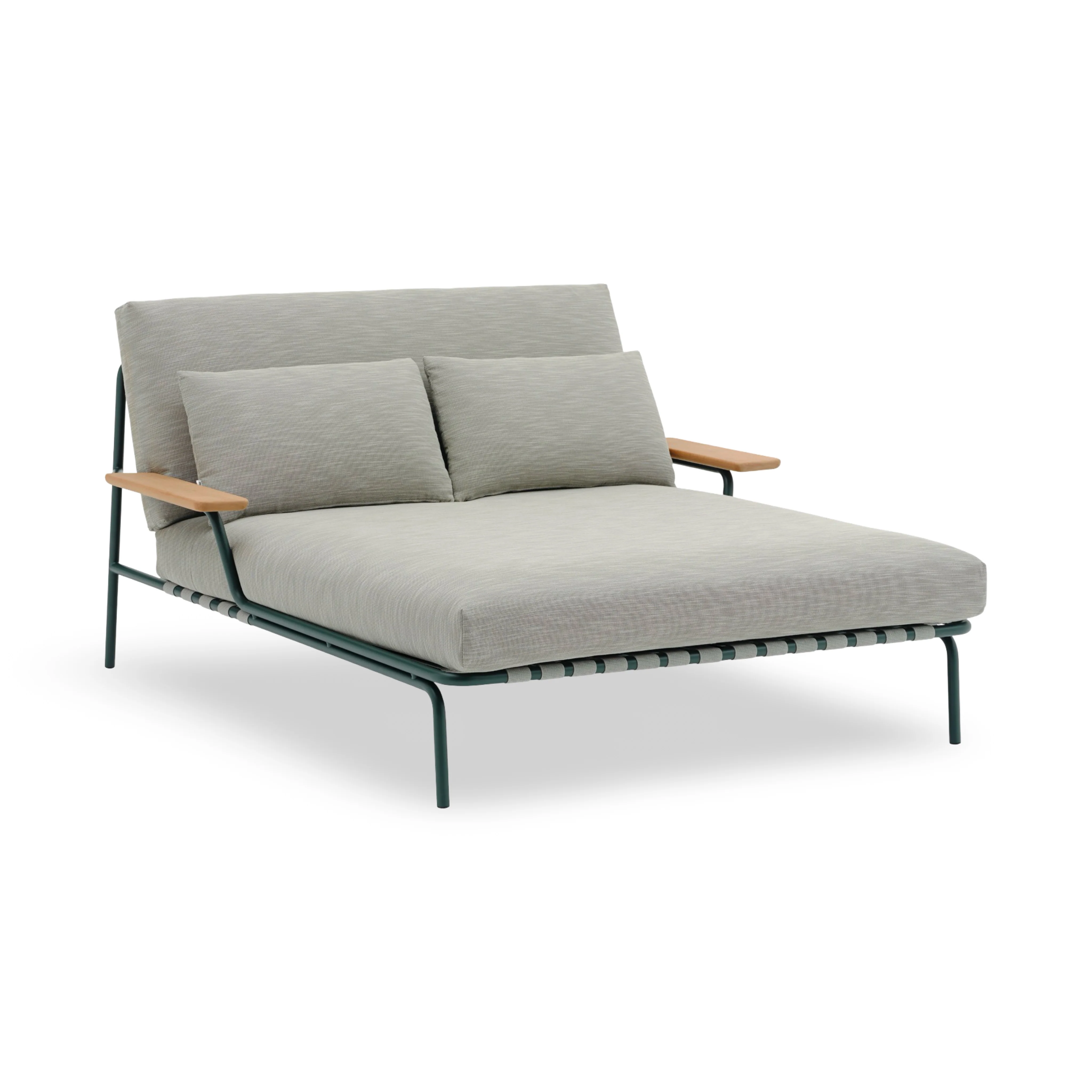 Muuto Settle Outdoor Lounge Bed with Armrest - Image 2
