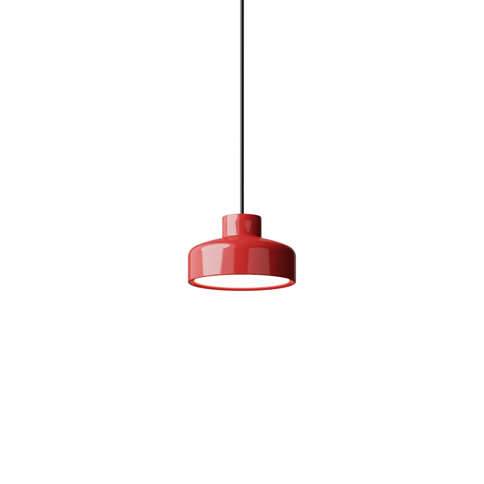 NINE Lacquer Pendant Small - Red