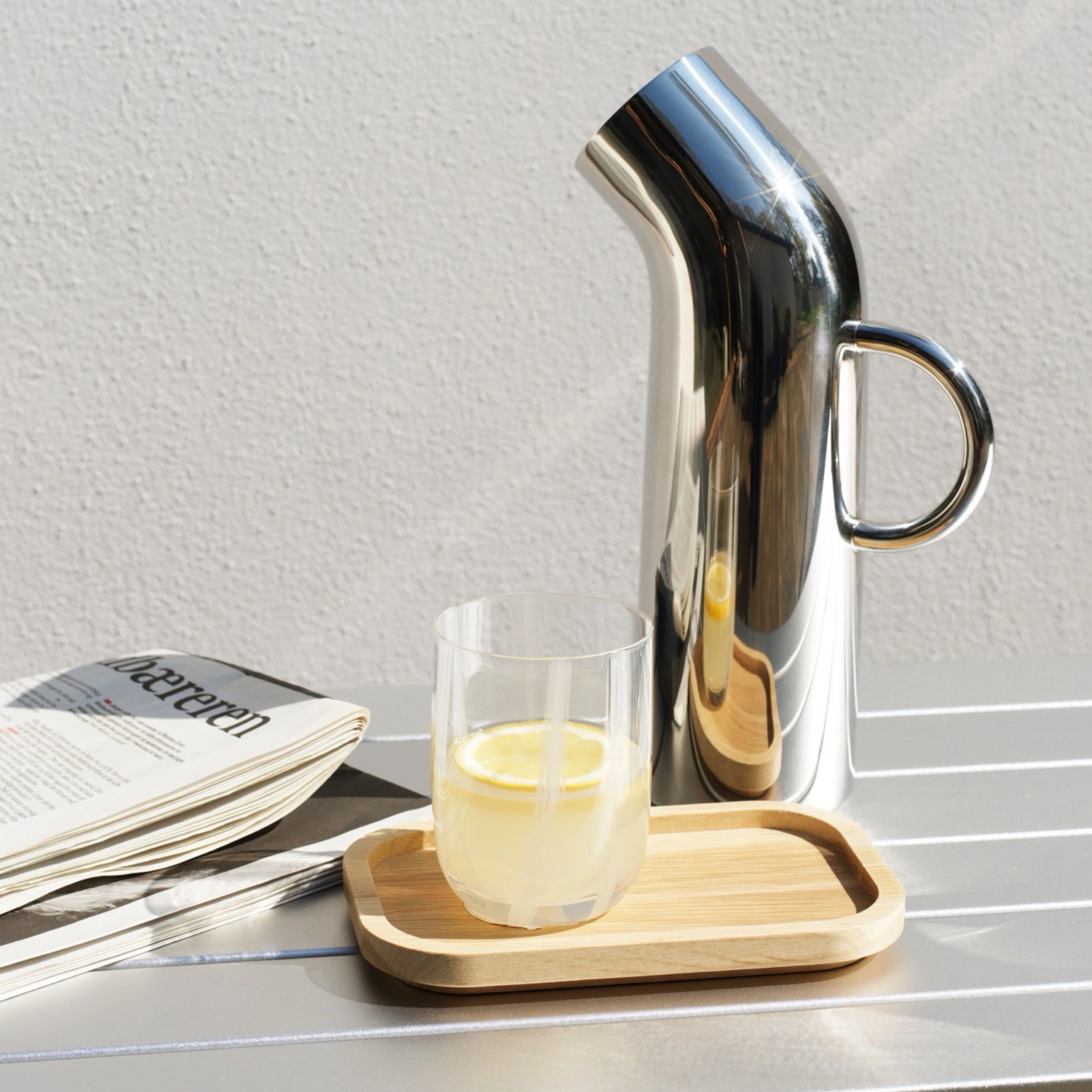 Normann Copenhagen Astro Tray 8x20cm - Oak - Image 3