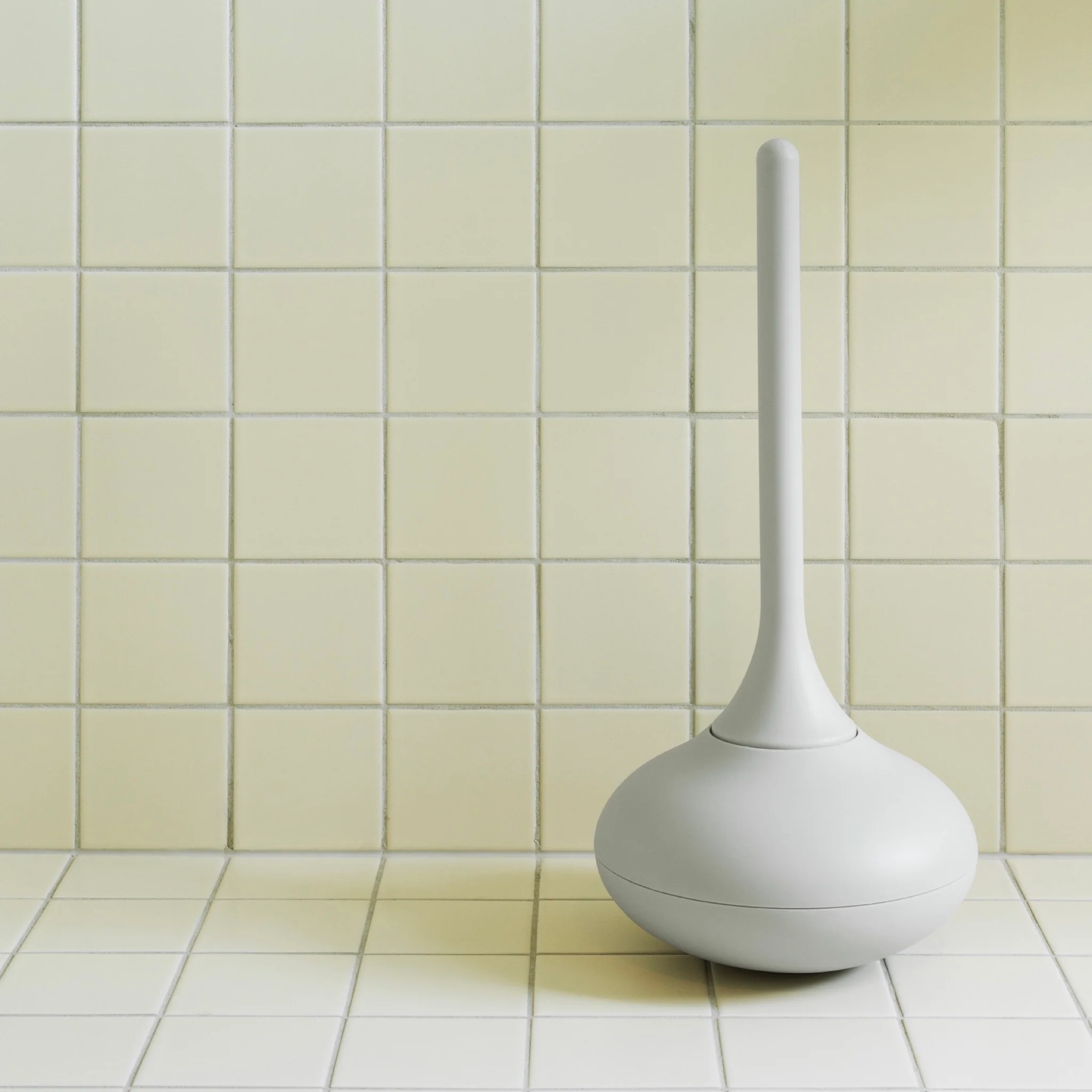 Normann Copenhagen Ballo Toilet Brush - Light Grey - Image 2
