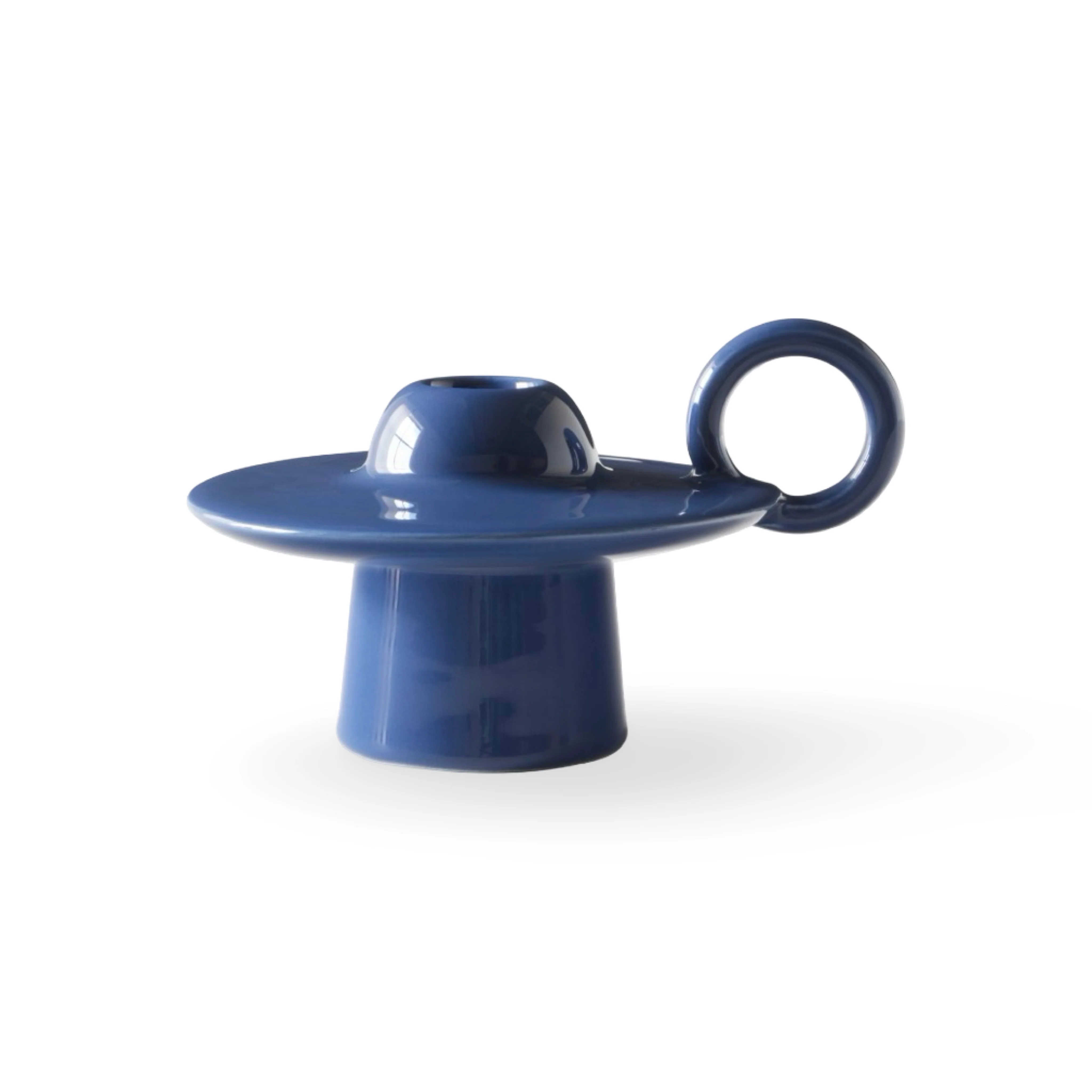&Tradition Momento Candleholder - Azure Blue (JH39)