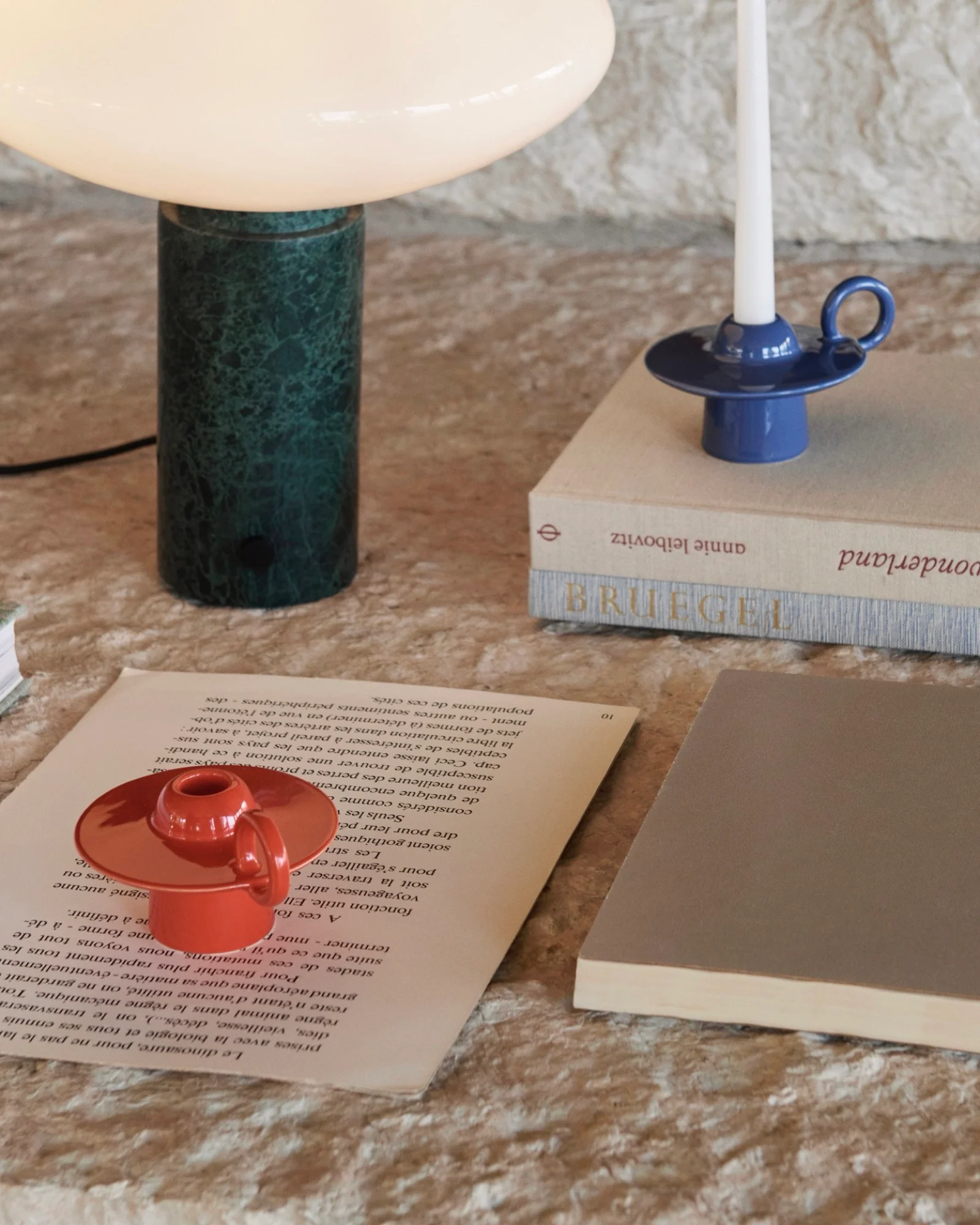 &Tradition Momento Candleholder - Azure Blue (JH39) - Image 3