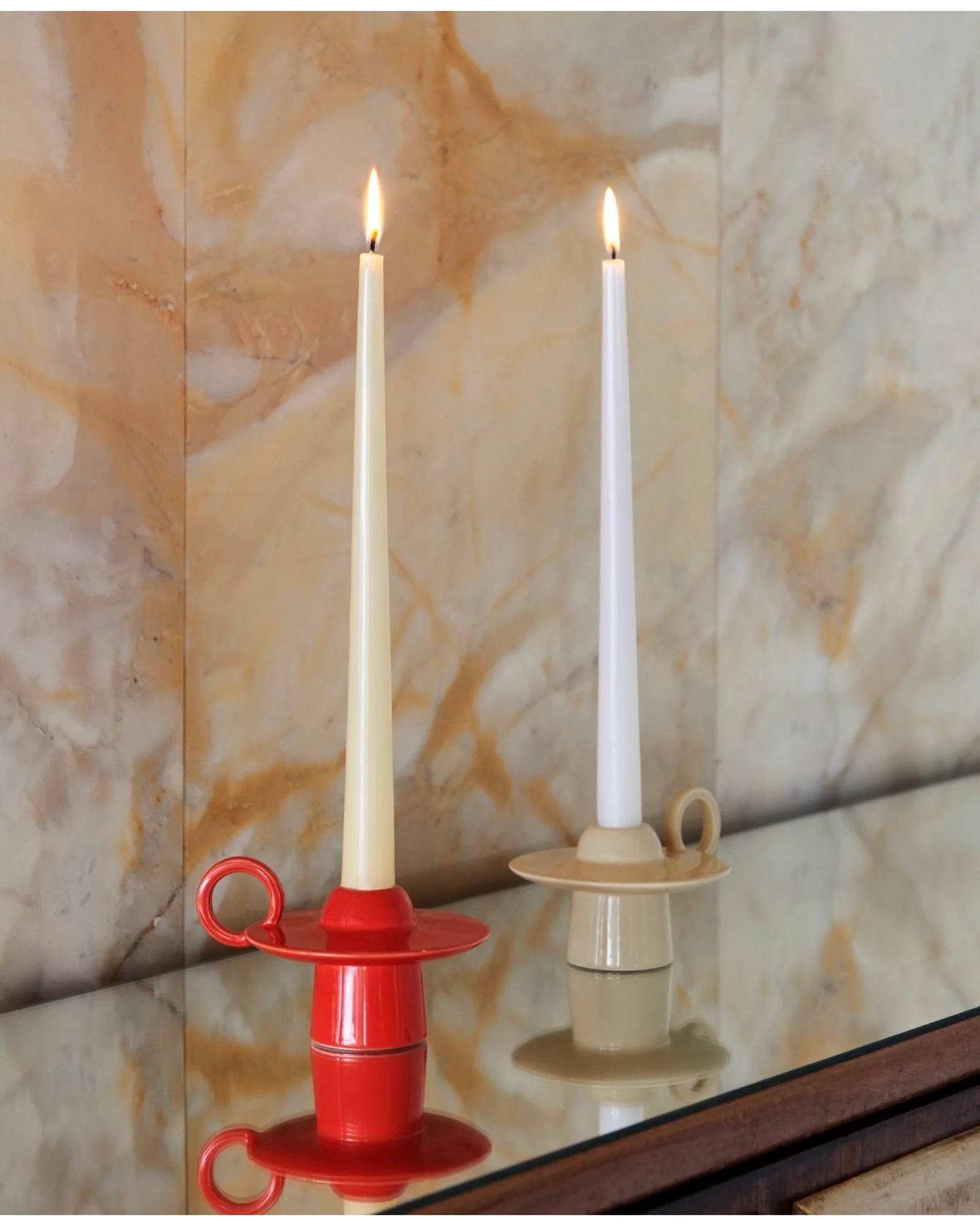 &Tradition Momento Candleholder - Azure Blue (JH39) - Image 5