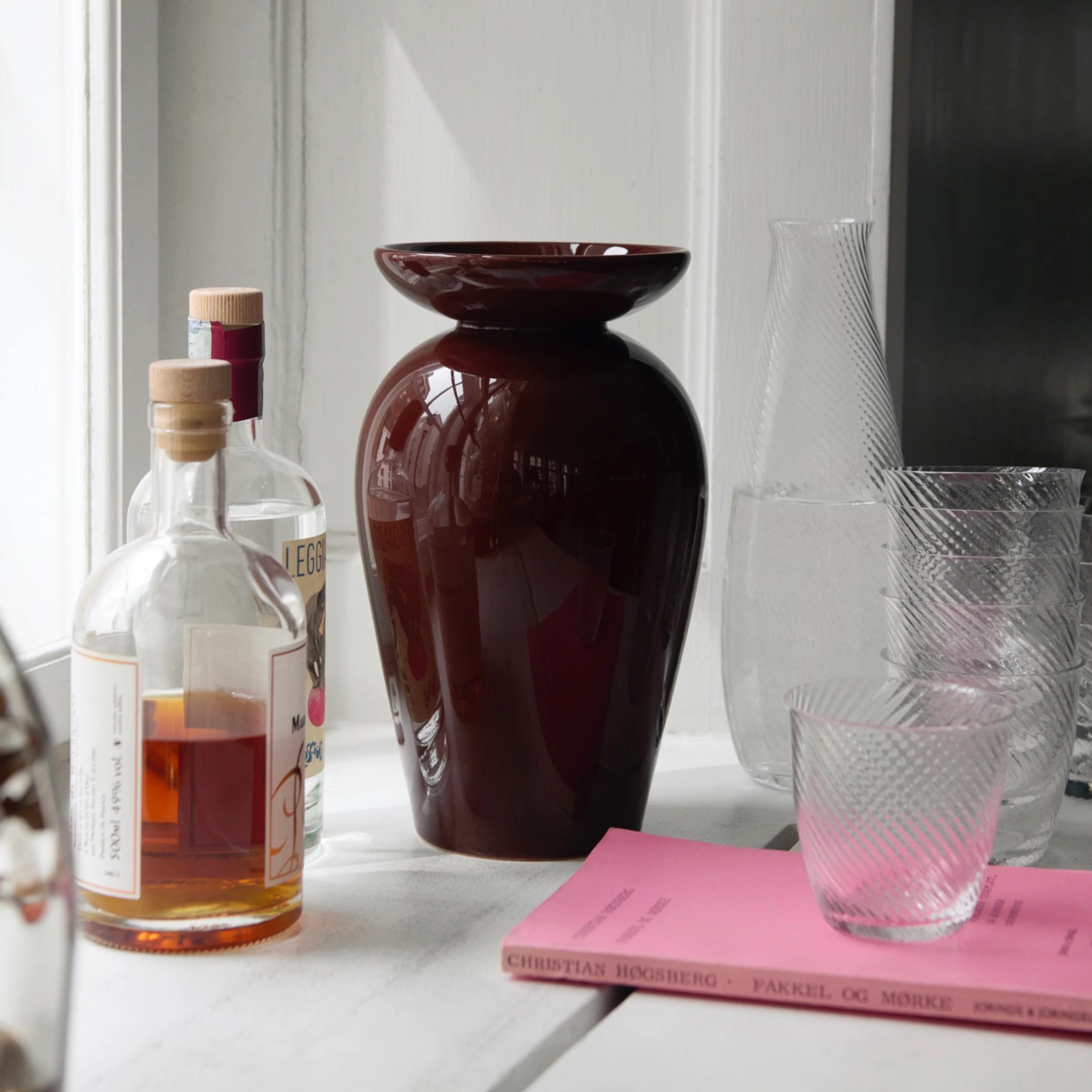 &Tradition Momento Vase - Red Brown (JH47) - Image 2