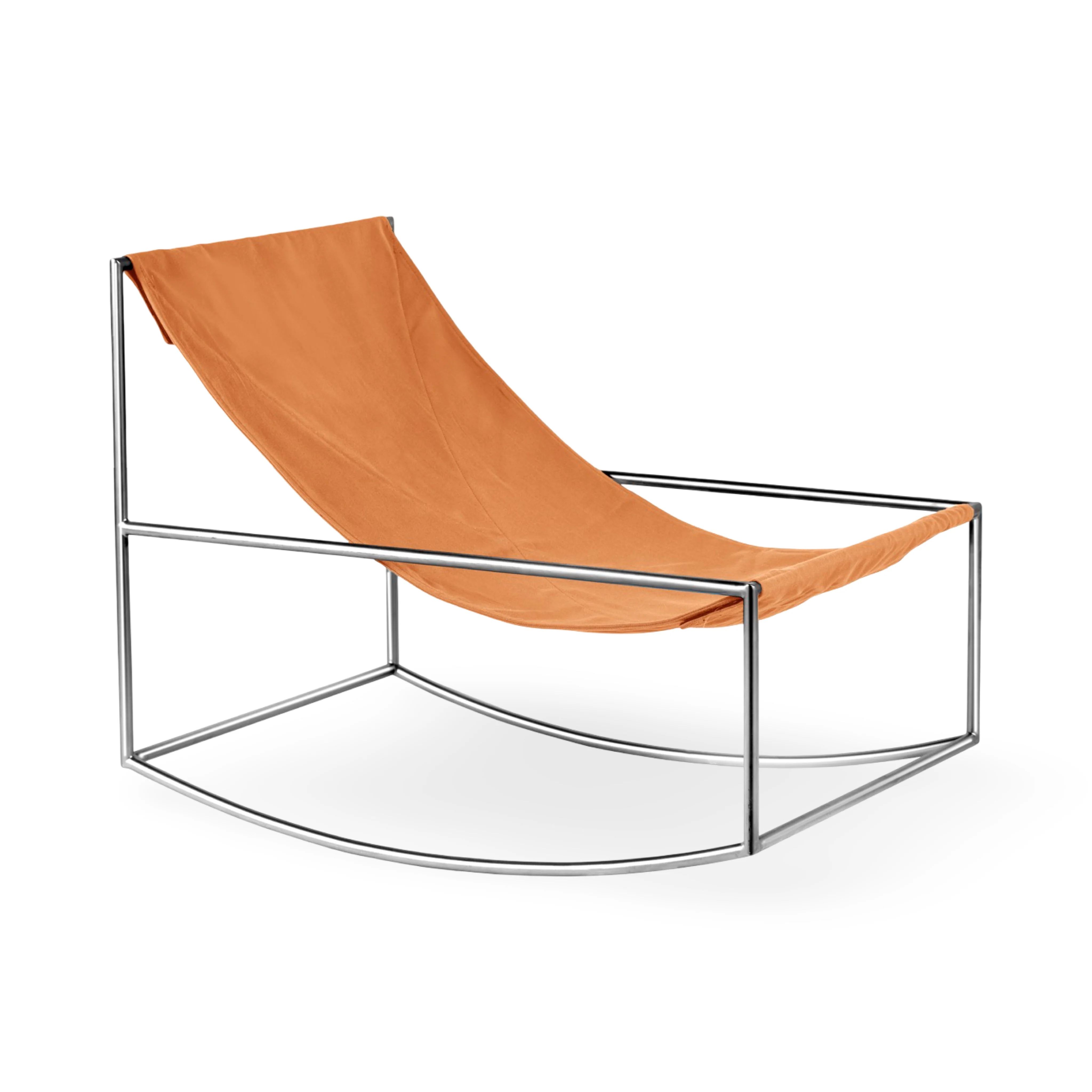 Valerie Objects Outdoor Rocking Chair Stainless Steel - Image 3