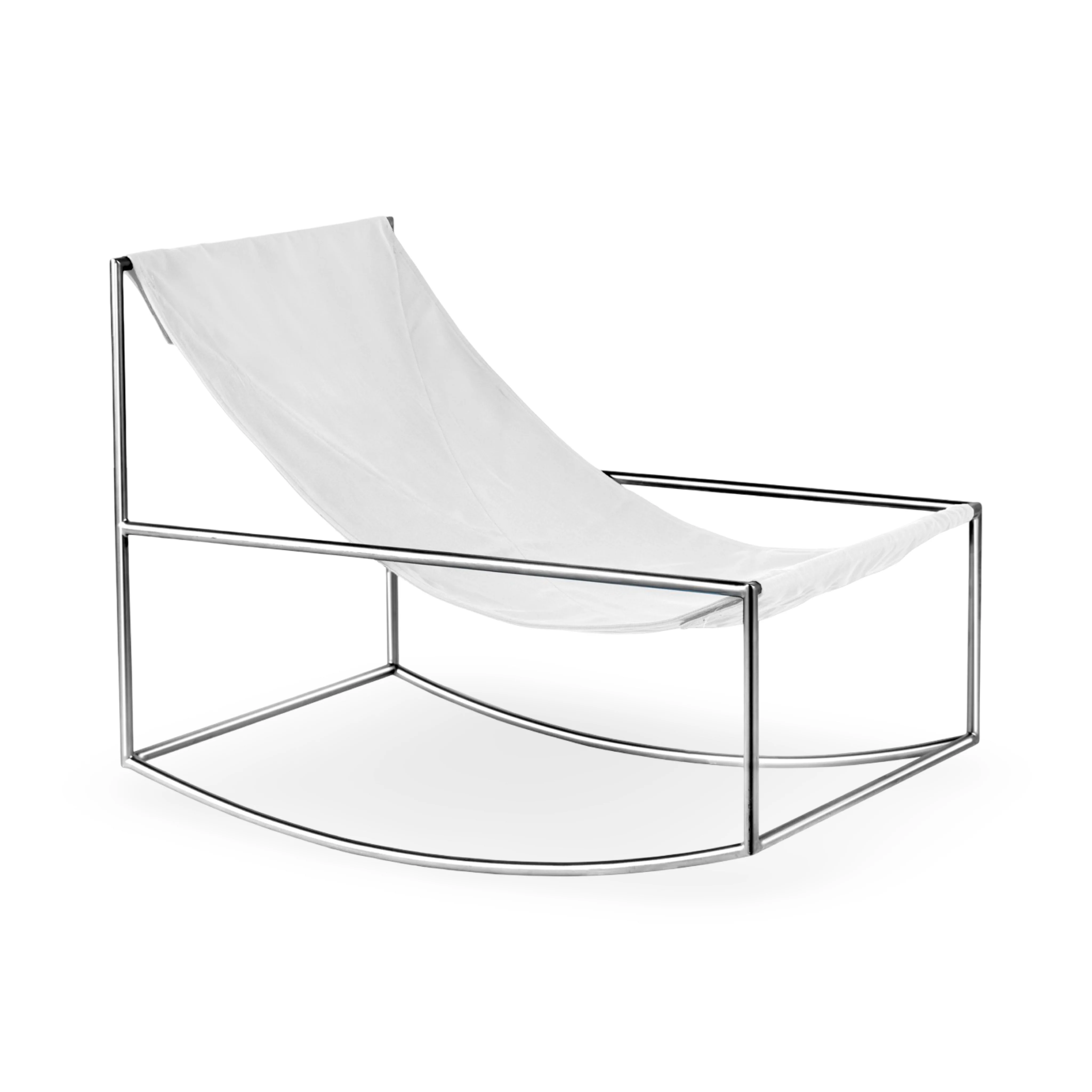 Valerie Objects Outdoor Rocking Chair Stainless Steel - Image 5