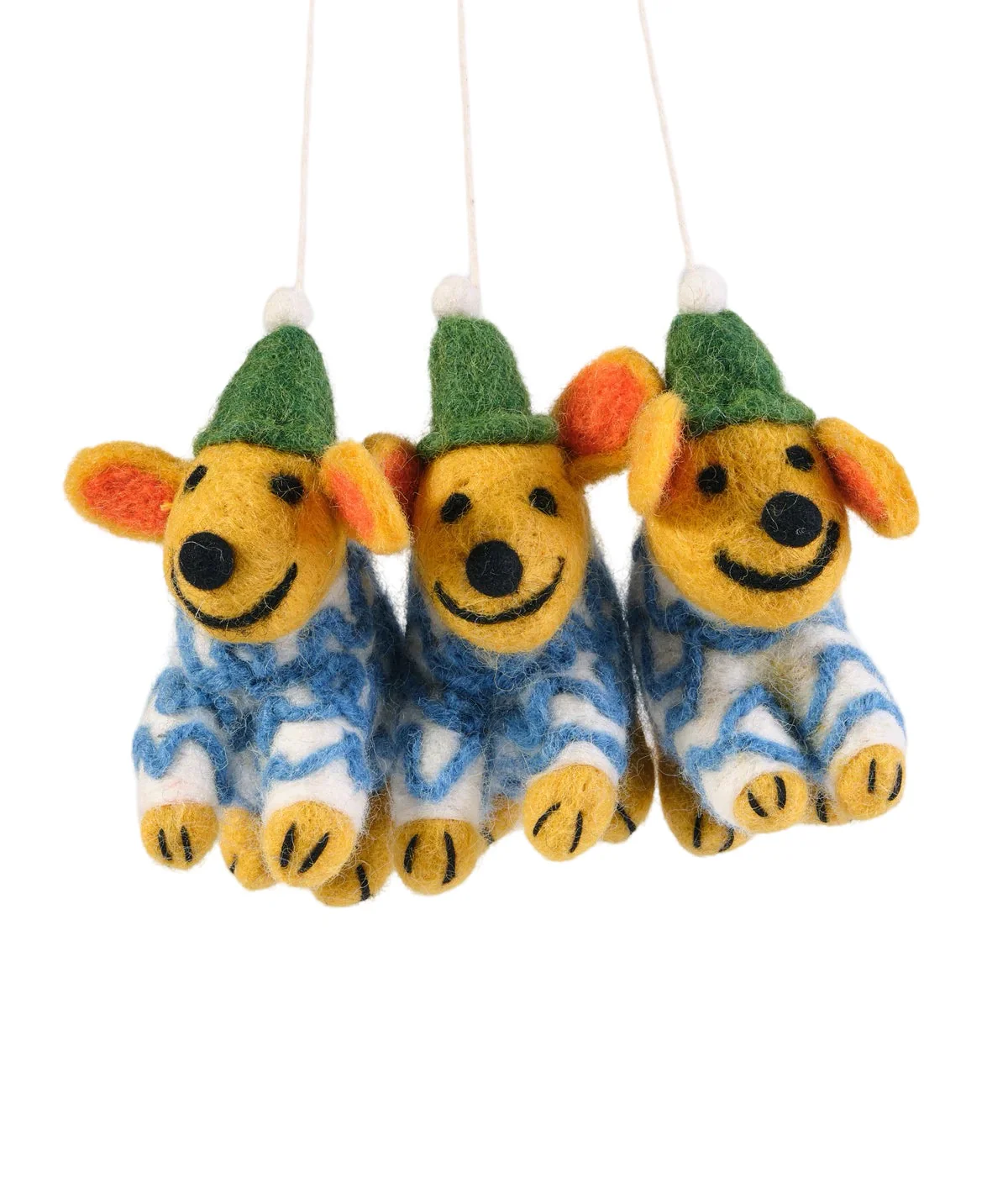 Wrap Pippin Felt Christmas Decoration - Image 3